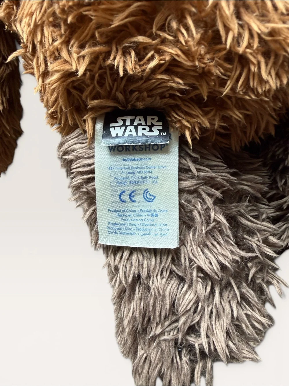Build-A-Bear Workshop Star Wars Chewbacca Plush